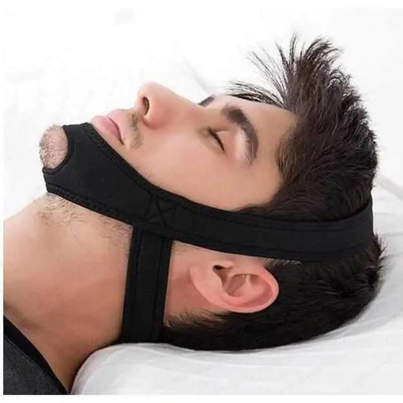 Verstellbares Anti-Schnarch-Kinnband aus Neopren 54–68 cm