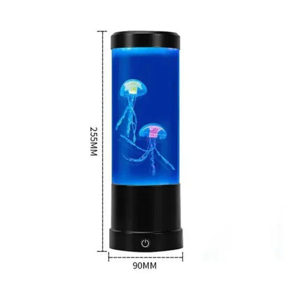 LED-Qualle-Tischlampe mit Farbwechsel