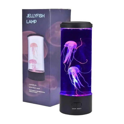 LED-Qualle-Tischlampe mit Farbwechsel