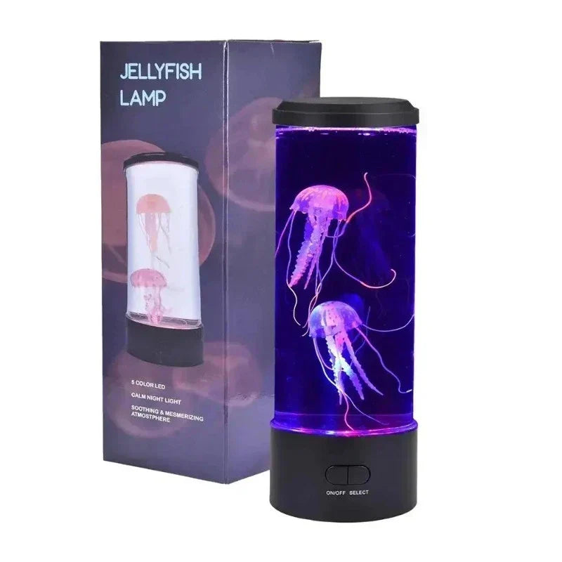 LED-Quallenlampe mit Farbwechsel und USB-Anschluss