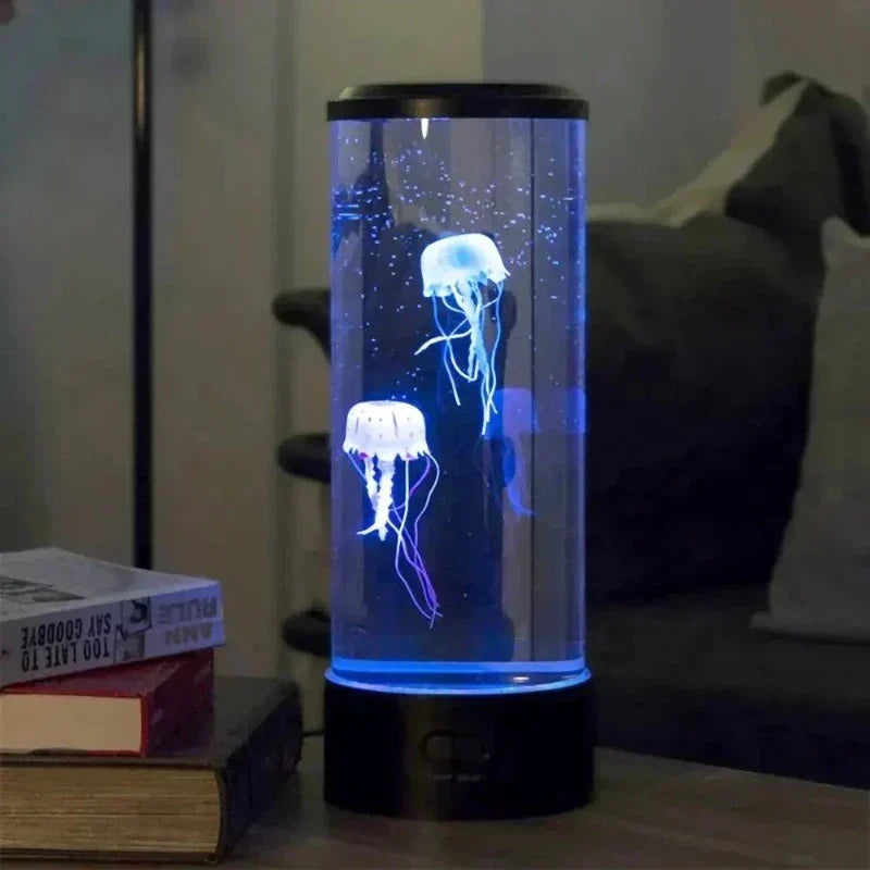 LED-Quallenlampe mit Farbwechsel und USB-Anschluss