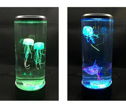 LED-Qualle-Tischlampe mit Farbwechsel