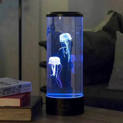 LED-Qualle-Tischlampe mit Farbwechsel