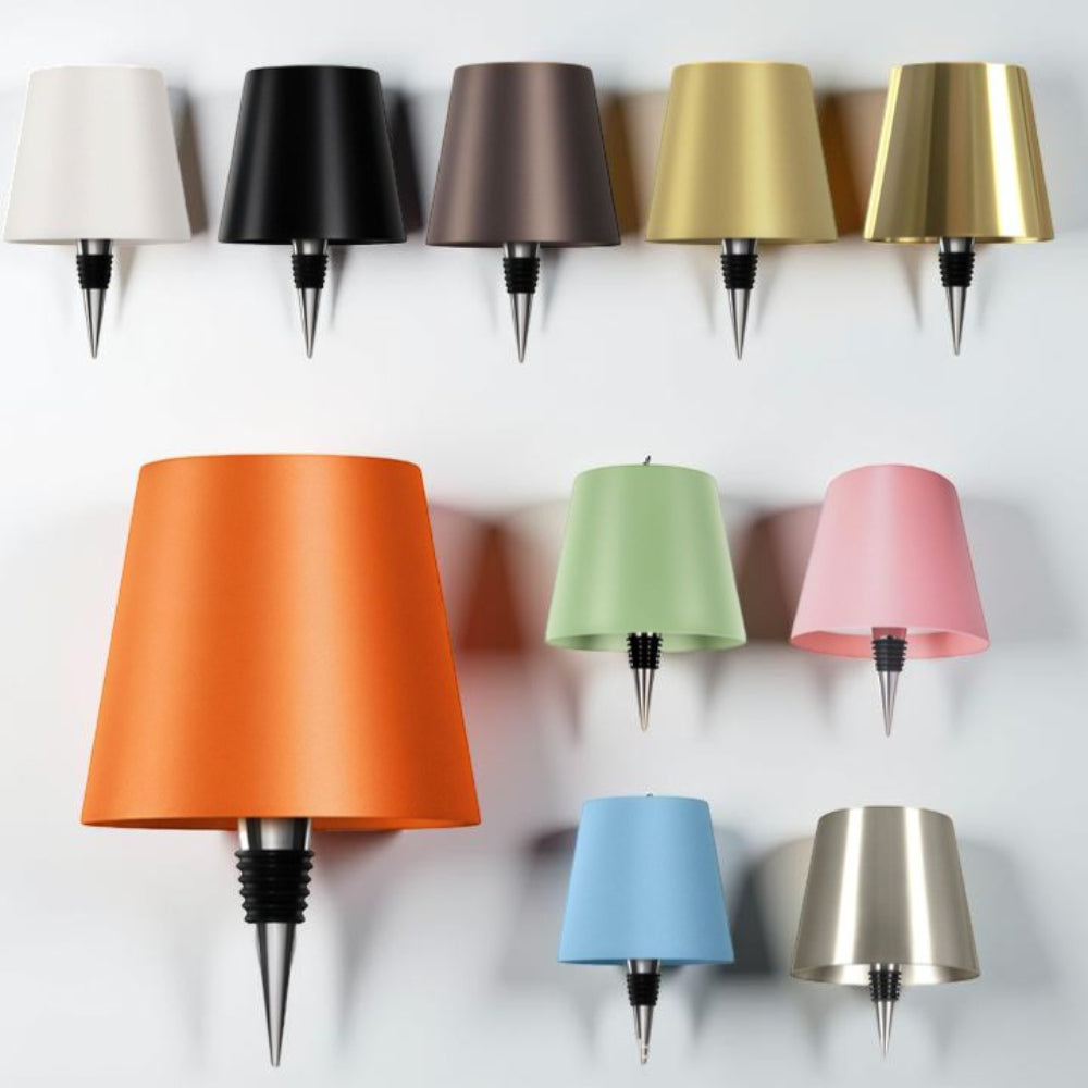 Dimmbare Kabellose LED-Flaschenlampe mit USB-C-Ladeanschluss
