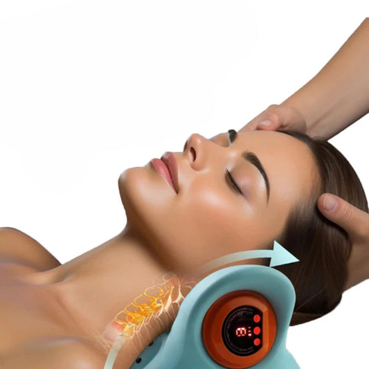 Wiederaufladbares Nackenmassagegerät mit TENS und EMS