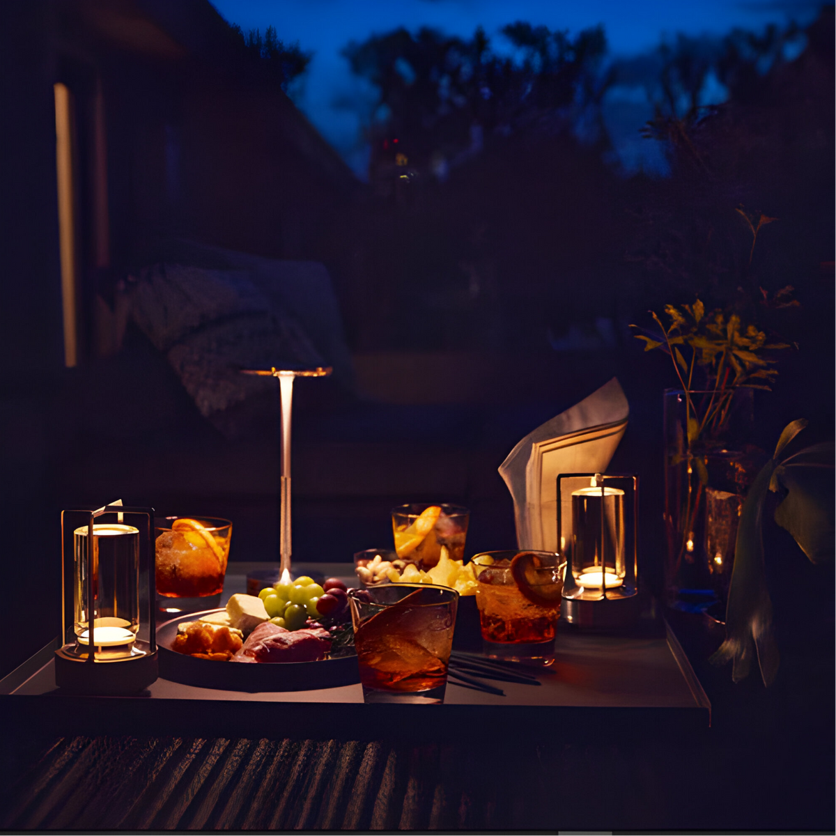 Dimmbare LED-Tafellampe mit Touch-Bedienung