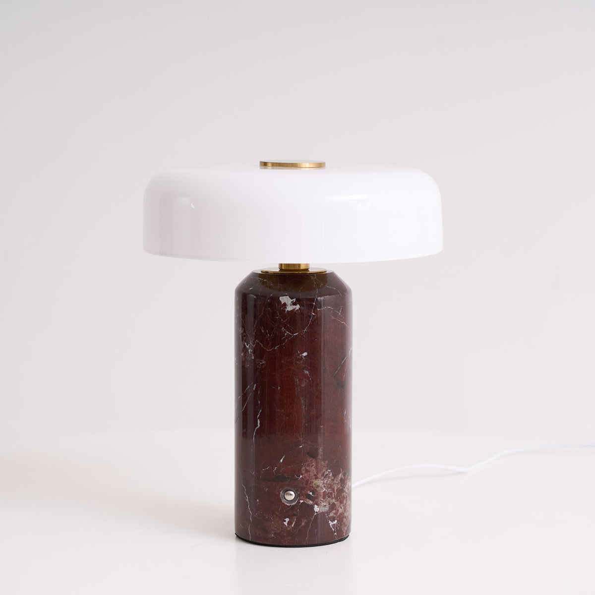 Dimmbare LED-Tischleuchte aus Marmor mit Akku PINT-104521
