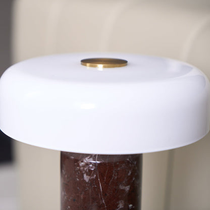 Dimmbare LED-Tischleuchte aus Marmor mit Akku PINT-104521