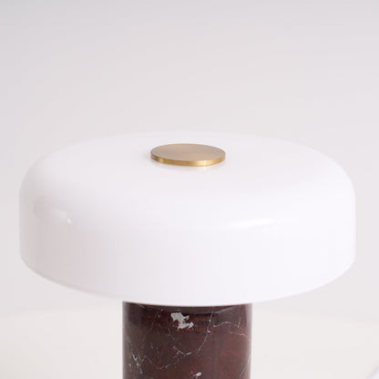 Dimmbare LED-Tischleuchte aus Marmor mit Akku PINT-104521