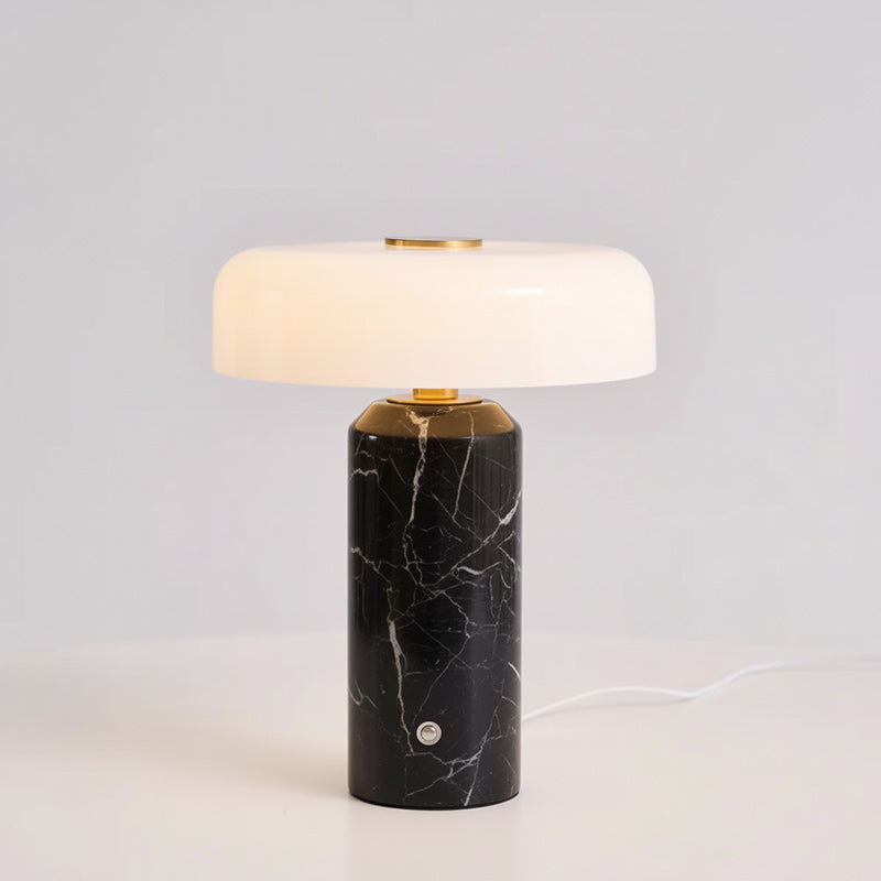 Dimmbare LED-Tischleuchte aus Marmor mit Akku PINT-104521