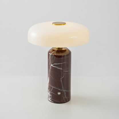 Dimmbare LED-Tischleuchte aus Marmor mit Akku PINT-104521