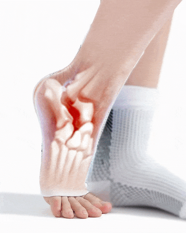 Nahtlose Kompressionssocken aus Bambus für Neuropathie
