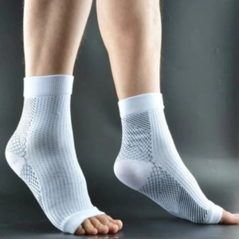 Nahtlose Kompressionssocken aus Bambus für Neuropathie