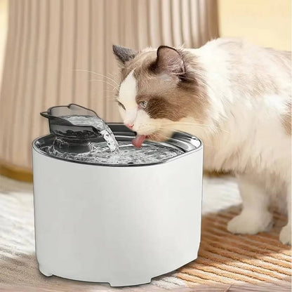 Automatische Stille Katzen-Trinkbrunnen 2,2 l mit Zirkulation