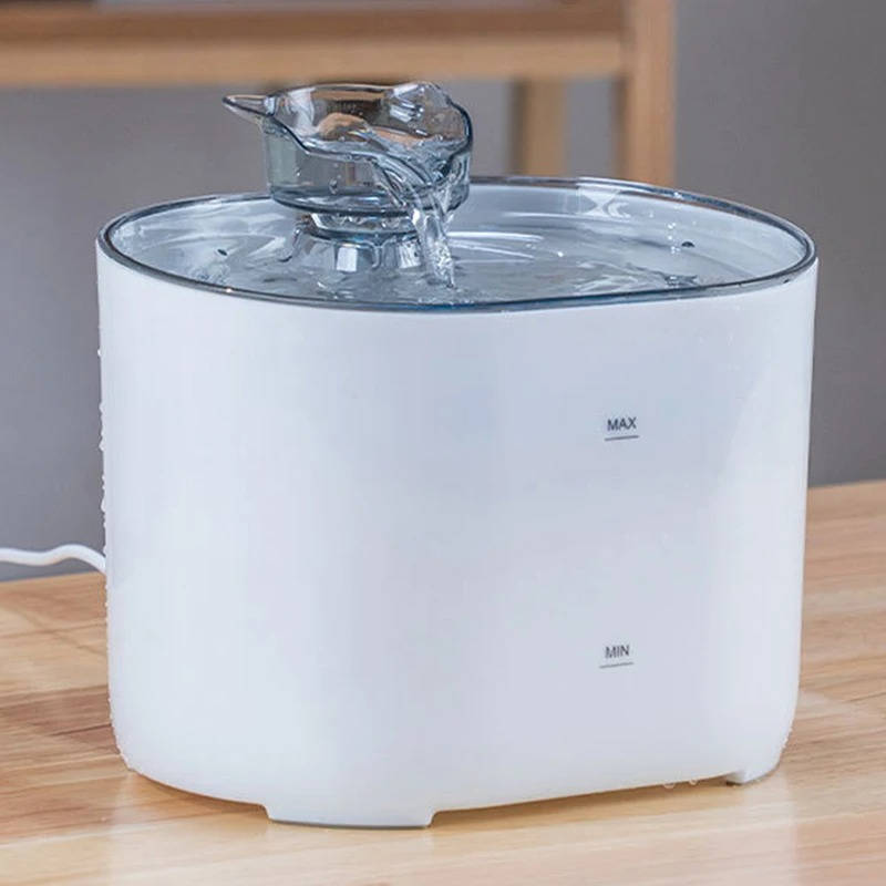 Automatische Stille Katzen-Trinkbrunnen 2,2 l mit Zirkulation