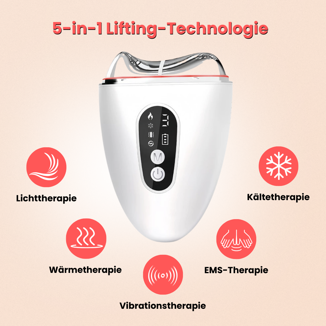 5-in-1 Lifting-Gerät für Gesicht und Hals