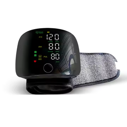 Digitales Handgelenk-Blutdruckmessgerät mit LED-Display