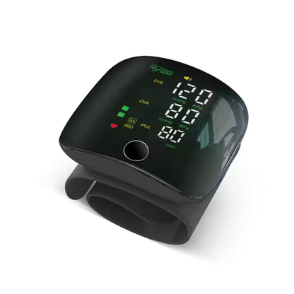 Digitales Handgelenk-Blutdruckmessgerät mit LED-Display