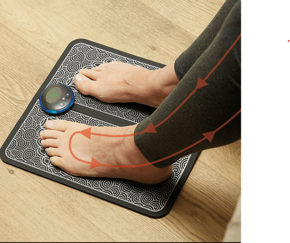 Elektrische EMS-Fußmassagematte mit 9 Intensitätsstufen