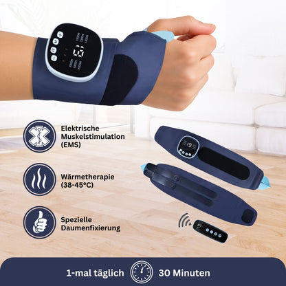 Elektrische Handgelenkbandage mit Wärmefunktion