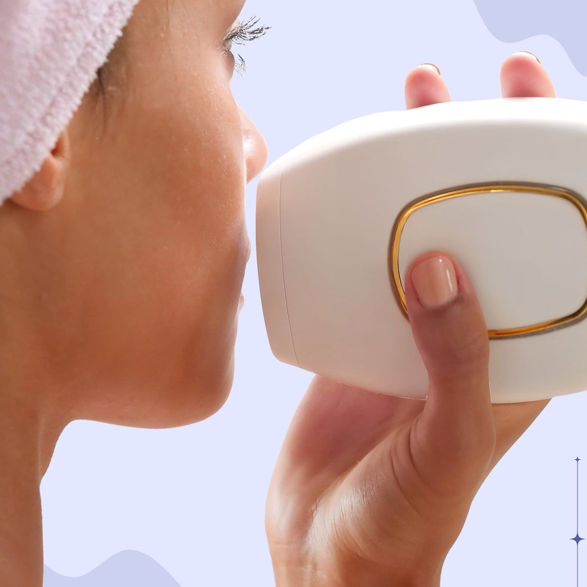 IPL-Haarentfernungsgerät mit integriertem UV-Filter