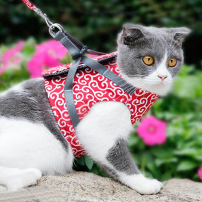 Ausbruchsicheres Katzengeschirr mit Passender Leine