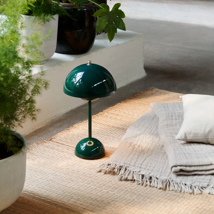 Dimmbare Pilz-Tischlampe mit Touch-Bedienung 30 cm