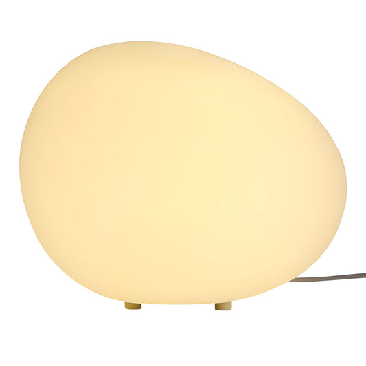 LED-Tischleuchte in Steinoptik mit 3 Lichtfarben