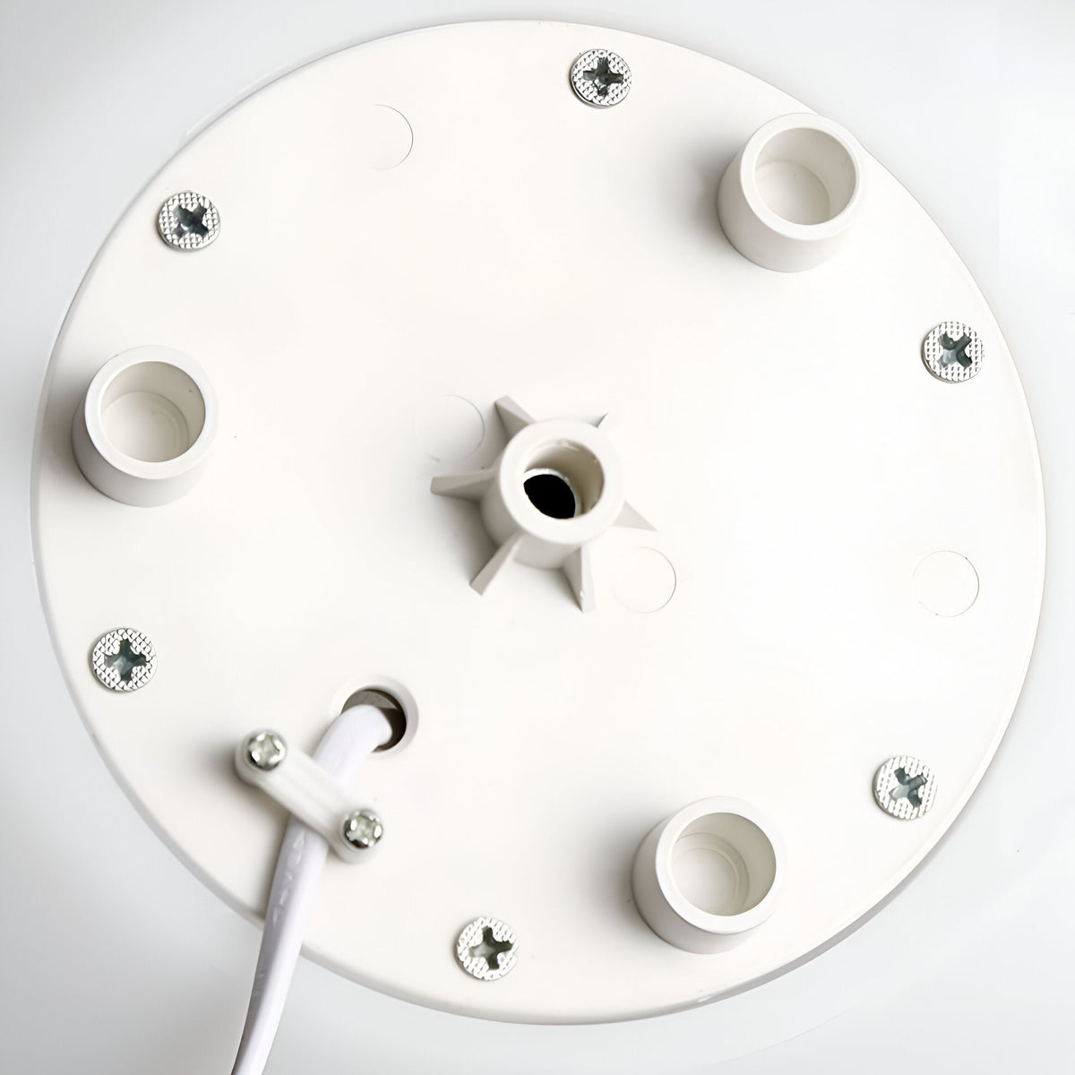 LED-Tischleuchte in Steinoptik mit 3 Lichtfarben