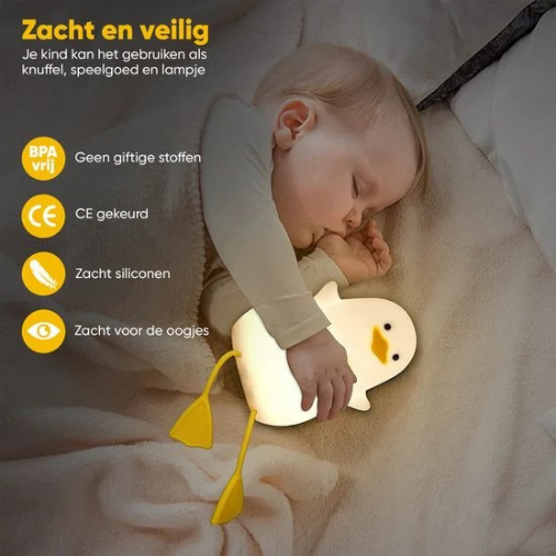 Silikon-Nachtlicht für Kinder mit Timer-Funktion