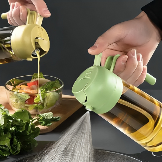 2-in-1 Ölsprüher und Ölzerstäuber für Küche und Grill