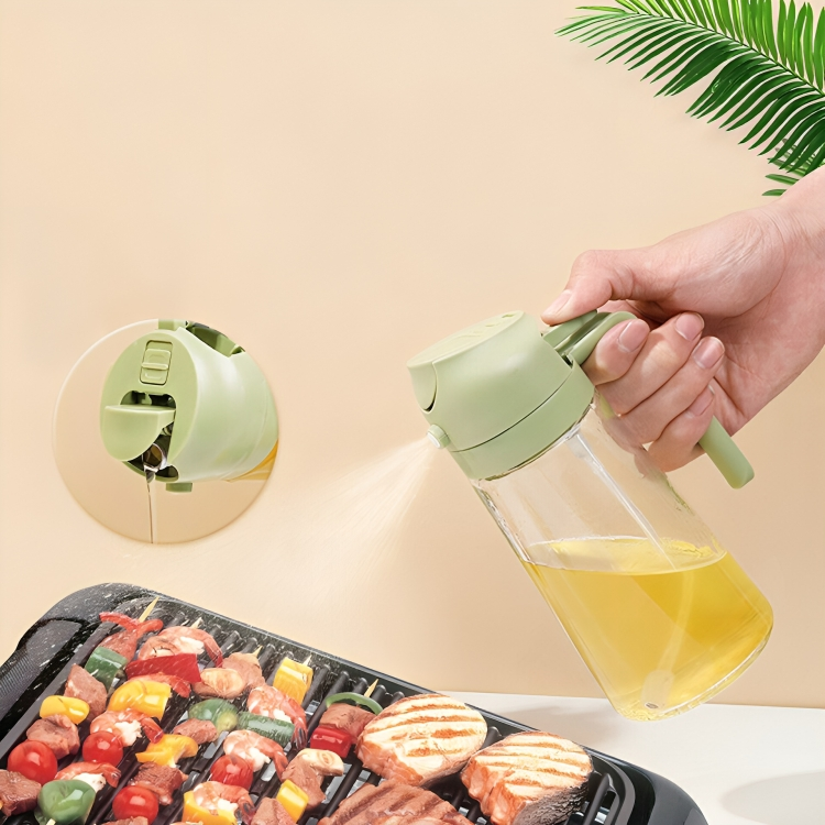2-in-1 Ölsprüher und Ölzerstäuber für Küche und Grill