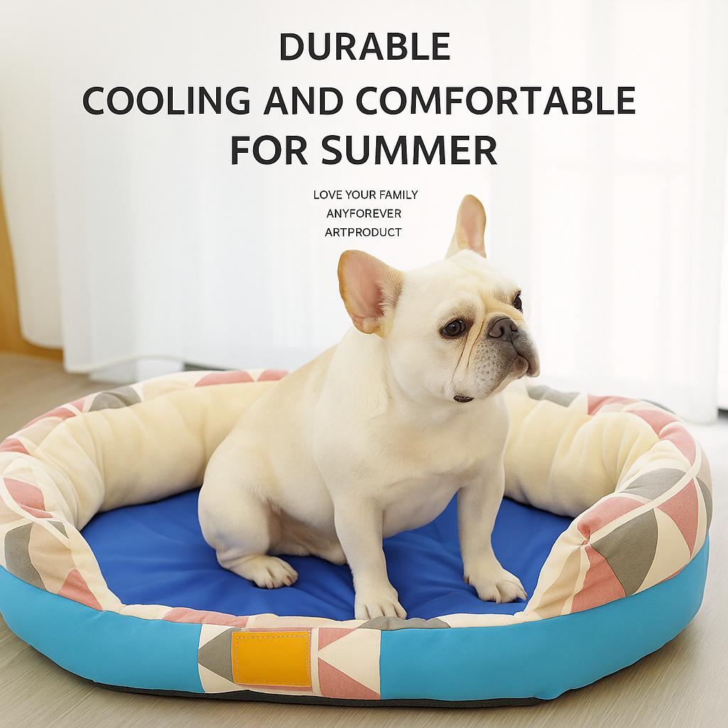 Faltbare Kühlmatte für Hunde mit Temperaturregulierung