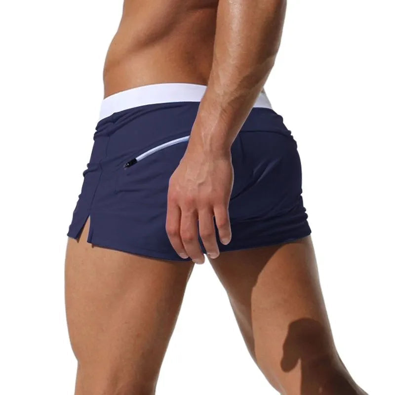 Snelldrocknende Herren-Badehose mit elastischem Bund