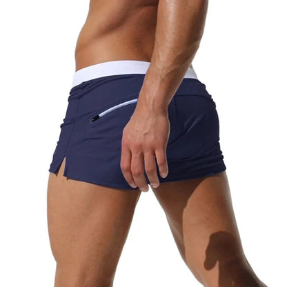 Snelldrocknende Herren-Badehose mit elastischem Bund