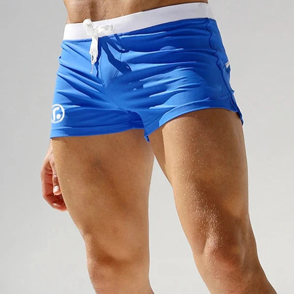 Snelldrocknende Herren-Badehose mit elastischem Bund