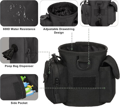 Praktische Bauchtasche für Hundetraining mit Fächern