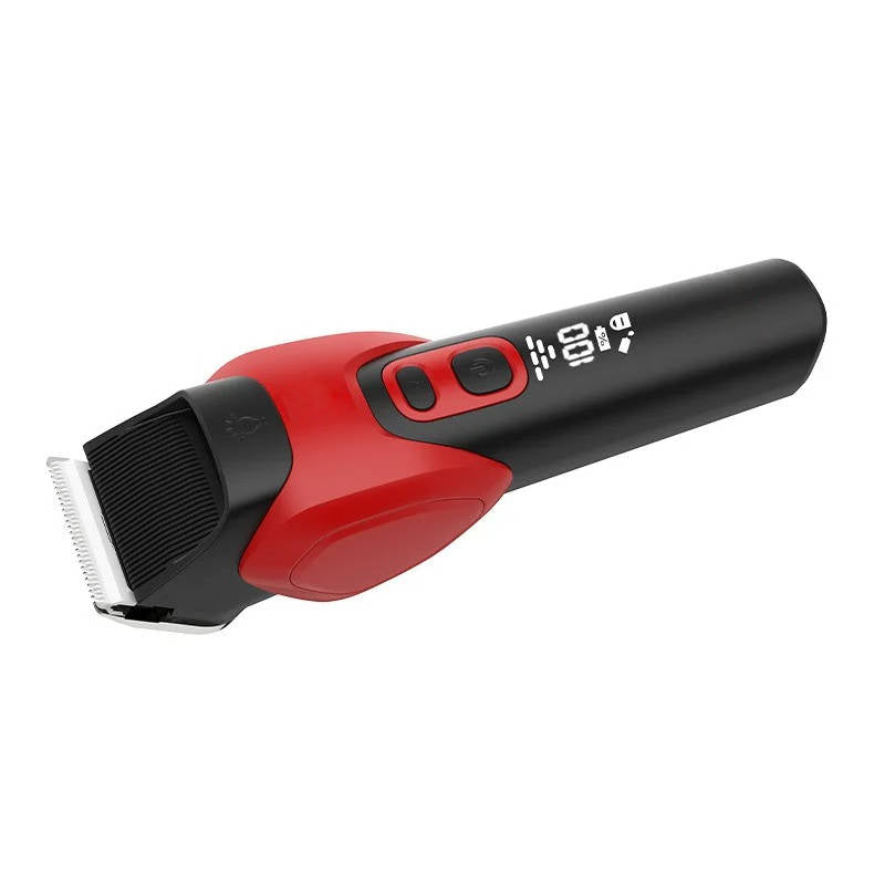 Kabellose Hundeschermaschine mit digitalem Display