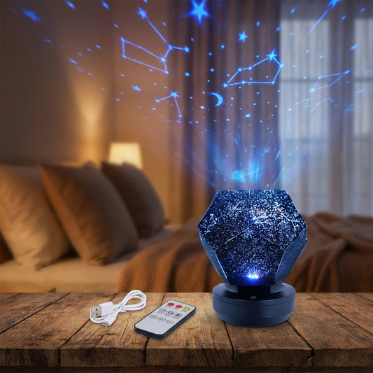 Sternenhimmel-Projektor mit Fernbedienung und Timer-Funktion