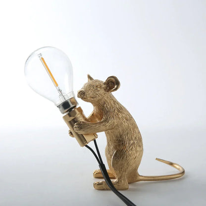 Dekorative LED-Mauslampe aus Kunstharz
