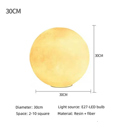 LED-Mond-Stehlampe mit verstellbarer Helligkeit