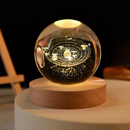 3D-Galaxie-Nachtlichtkugel mit USB-Stromversorgung