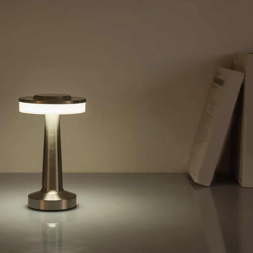 Dimmbare LED-Tischleuchte mit Touch-Bedienung 22 cm