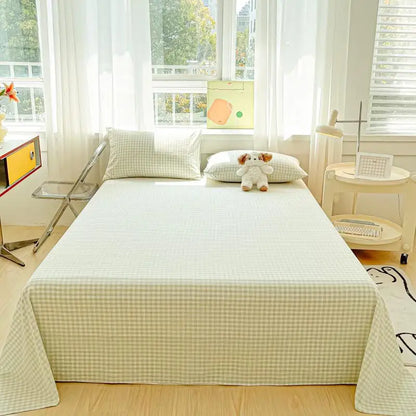 Perkal-Baumwoll-Bettwäsche-Set 3-teilig mit Bio-Baumwolle