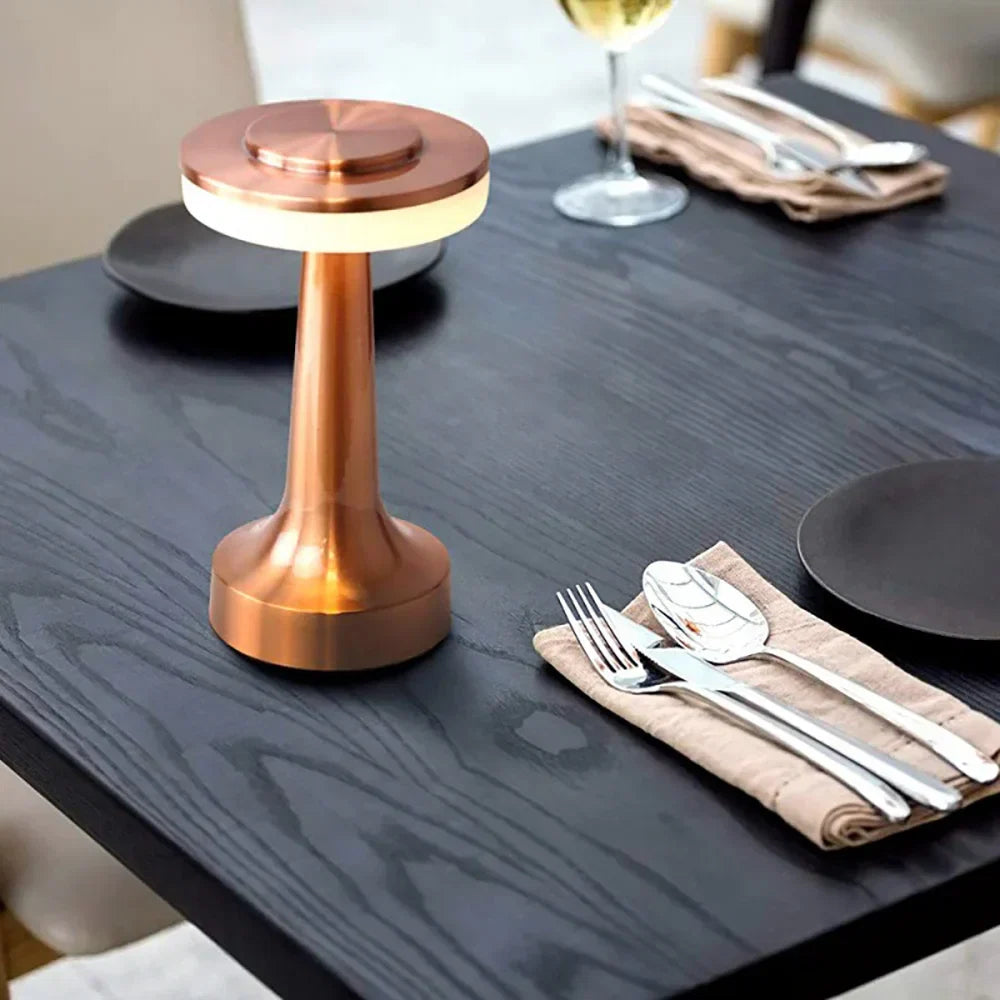 Dimmbare LED-Tischleuchte mit Touch-Bedienung 22 cm