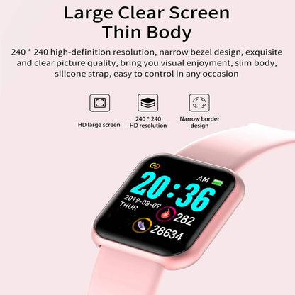 Smartwatch mit Fitness-Tracker, Herzfrequenzmesser, Schlafanalyse & Nachrichtenanzeige