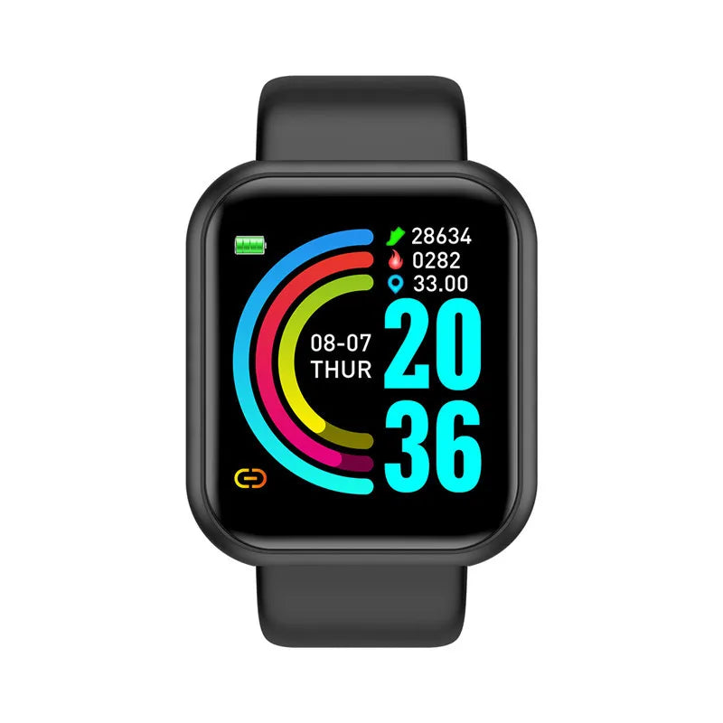 Smartwatch mit Fitness-Tracker, Herzfrequenzmesser, Schlafanalyse & Nachrichtenanzeige