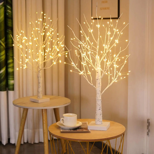LED-Lichtbaum 60 cm mit Birkenoptik