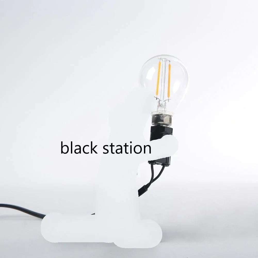Dekorative LED-Mauslampe aus Kunstharz