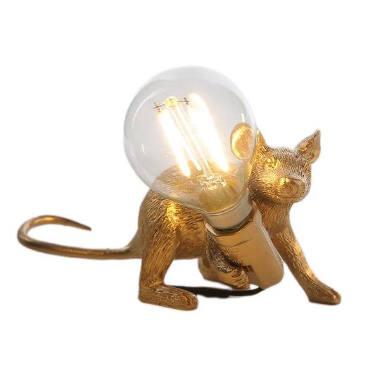 Dekorative LED-Mauslampe aus Kunstharz